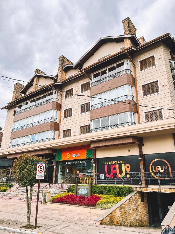 Apto A 3 Minutos Da Rua Coberta De Gramado Ngoại thất bức ảnh